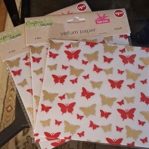 BUTTERFLY VELLUM PAPER